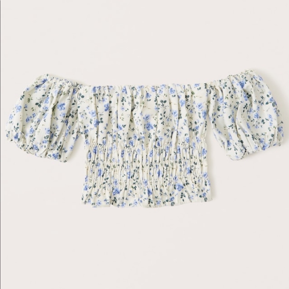 Abercrombie puff sleeve top